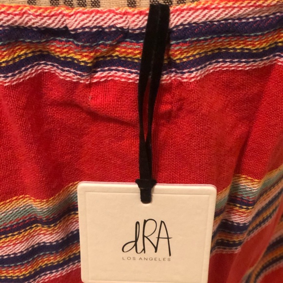 NWT dRA striped off shoulder blouse - Picture 6 of 8